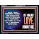 WITHOUT LOVE A VESSEL IS NOTHING  Righteous Living Christian Acrylic Frame  GWAMEN11765  