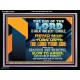 REND YOUR HEART AND NOT YOUR GARMENTS AND TURN BACK TO THE LORD  Righteous Living Christian Acrylic Frame  GWAMEN12030  