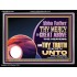 ABBA FATHER THY MERCY IS GREAT ABOVE THE HEAVENS  Contemporary Christian Paintings Acrylic Frame  GWAMEN12084  "33x25"