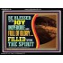 BE BLESSED WITH JOY UNSPEAKABLE AND FULL GLORY  Christian Art Acrylic Frame  GWAMEN12100  "33x25"