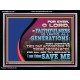 THY FAITHFULNESS IS UNTO ALL GENERATIONS O LORD  Bible Verse for Home Acrylic Frame  GWAMEN12156  
