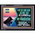 LET MY CRY COME NEAR BEFORE THEE O LORD  Inspirational Bible Verse Acrylic Frame  GWAMEN12165  "33x25"