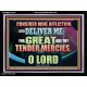 GREAT ARE THY TENDER MERCIES O LORD  Unique Scriptural Picture  GWAMEN12180  