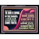 THEY THAT HAVE DONE GOOD UNTO RESURRECTION OF LIFE  Unique Power Bible Acrylic Frame  GWAMEN12322  