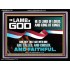 THE LAMB OF GOD LORD OF LORD AND KING OF KINGS  Scriptural Verse Acrylic Frame   GWAMEN12705  "33x25"