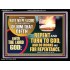 REPENT AND TURN TO GOD AND DO WORKS MEET FOR REPENTANCE  Christian Quotes Acrylic Frame  GWAMEN12716  "33x25"