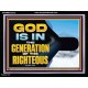 GOD IS IN THE GENERATION OF THE RIGHTEOUS  Scripture Art  GWAMEN12722  