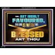 THOU ART HIGHLY FAVOURED THE LORD IS WITH THEE  Bible Verse Art Prints  GWAMEN12954  