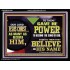 POWER TO BECOME THE SONS OF GOD  Eternal Power Picture  GWAMEN12989  "33x25"