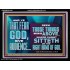 THE RIGHT HAND OF GOD  Church Office Acrylic Frame  GWAMEN13063  "33x25"