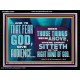 THE RIGHT HAND OF GOD  Church Office Acrylic Frame  GWAMEN13063  