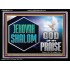 JEHOVAH SHALOM GOD OF MY PRAISE  Christian Wall Art  GWAMEN13121  "33x25"