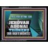 THE EVERLASTING GOD JEHOVAH ADONAI TZIDKENU OUR RIGHTEOUSNESS  Contemporary Christian Paintings Acrylic Frame  GWAMEN13132  "33x25"