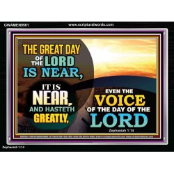 THE GREAT DAY OF THE LORD IS NEARER  Church Picture  GWAMEN9561  "33x25"