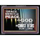 GRACE MERCY AND PEACE UNTO YOU  Bible Verse Acrylic Frame  GWAMEN9799  