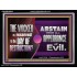 THE WICKED RESERVED FOR DAY OF DESTRUCTION  Acrylic Frame Scripture Décor  GWAMEN9899  "33x25"