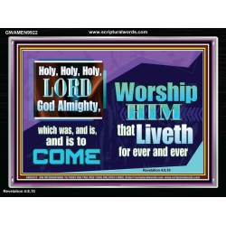 HOLY HOLY HOLY LORD GOD ALMIGHTY  Christian Paintings  GWAMEN9922  "33x25"