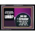 WHO IN THE HEAVEN CAN BE COMPARED TO OUR GOD  Scriptural Décor  GWAMEN9977  "33x25"