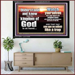 BEWARE OF THE CARE OF THIS LIFE  Unique Bible Verse Acrylic Frame  GWAMEN10317  