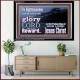 THE GLORY OF THE LORD WILL BE UPON YOU  Custom Inspiration Scriptural Art Acrylic Frame  GWAMEN10320  