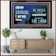 THE WICKED WILL NOT GO UNPUNISHED  Bible Verse for Home Acrylic Frame  GWAMEN10330  