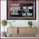 BRETHREN AWAKE OUT OF SLEEP THE END IS NEAR  Bible Verse Acrylic Frame Art  GWAMEN10336  