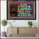 GOD GUARDS THE LIVES OF HIS FAITHFUL ONES  Children Room Wall Acrylic Frame  GWAMEN10405  