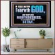 FEAR GOD AND WORKETH RIGHTEOUSNESS  Sanctuary Wall Acrylic Frame  GWAMEN10406  