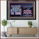 WHAT THE LORD GOD HAS PREPARE FOR THOSE WHO LOVE HIM  Scripture Acrylic Frame Signs  GWAMEN10453  