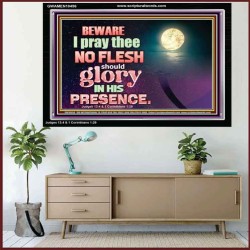 HUMBLE YOURSELF BEFORE THE LORD  Encouraging Bible Verses Acrylic Frame  GWAMEN10456  "33x25"