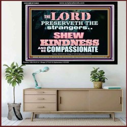 SHEW KINDNESS AND BE COMPASSIONATE  Christian Quote Acrylic Frame  GWAMEN10462  