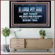 WHOM I HAVE IN HEAVEN BUT THEE O LORD  Bible Verse Acrylic Frame  GWAMEN10512  