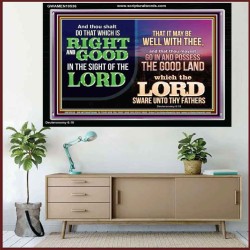 THAT IT MAY BE WELL WITH THEE  Contemporary Christian Wall Art  GWAMEN10536  "33x25"