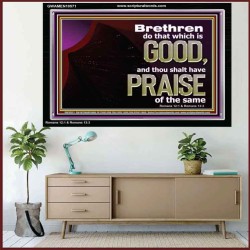 DO THAT WHICH IS GOOD ALWAYS  Sciptural Décor  GWAMEN10571  