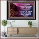 STAGGERED NOT AT THE PROMISE OF GOD  Custom Wall Art  GWAMEN10599  