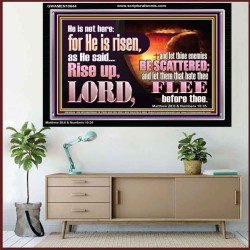 HE IS NOT HERE FOR HE IS RISEN  Ultimate Inspirational Wall Art Picture  GWAMEN10644  