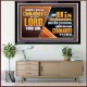DILIGENTLY KEEP THE COMMANDMENTS OF THE LORD OUR GOD  Ultimate Inspirational Wall Art Acrylic Frame  GWAMEN10719  