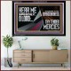 HEAR ME SPEEDILY O LORD ACCORDING TO THY LOVINGKINDNESS  Ultimate Inspirational Wall Art Acrylic Frame  GWAMEN11922  