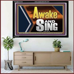 AWAKE AND SING  Affordable Wall Art  GWAMEN12122  "33x25"
