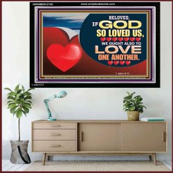 BELOVED IF GOD SO LOVED US  Custom Biblical Paintings  GWAMEN12130  