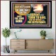 REPENT AND TURN TO GOD AND DO WORKS MEET FOR REPENTANCE  Christian Quotes Acrylic Frame  GWAMEN12716  