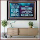 THE RIGHT HAND OF GOD  Church Office Acrylic Frame  GWAMEN13063  