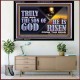 TRULY THIS WAS THE SON OF GOD HE IS RISEN FROM THE DEAD  Sanctuary Wall Acrylic Frame  GWAMEN13092  