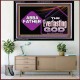 ABBA FATHER THE EVERLASTING GOD  Biblical Art Acrylic Frame  GWAMEN13139  