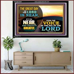 THE GREAT DAY OF THE LORD IS NEARER  Church Picture  GWAMEN9561  "33x25"