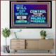 THE WILL OF GOD SANCTIFICATION HOLINESS AND RIGHTEOUSNESS  Church Acrylic Frame  GWAMEN9588  