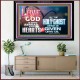 LED THE LOVE OF GOD SHED ABROAD IN OUR HEARTS  Large Acrylic Frame  GWAMEN9597  