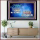 MAKE A JOYFUL NOISE UNTO TO OUR GOD JEHOVAH  Wall Art Acrylic Frame  GWAMEN9598  