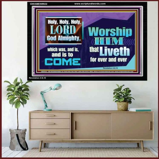 HOLY HOLY HOLY LORD GOD ALMIGHTY  Christian Paintings  GWAMEN9922  