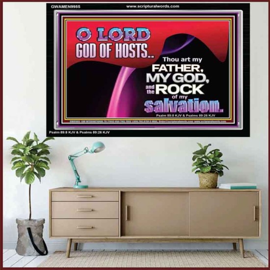 THOU ART MY FATHER MY GOD  Bible Verse Acrylic Frame  GWAMEN9985  